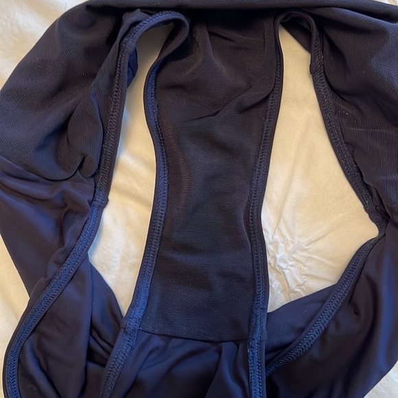 SEA LEVEL AUSTRALIA navy high waisted bikini bottoms - Picture 4 of 5
